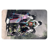 悪話なし座る（1910年） マグネット (横)