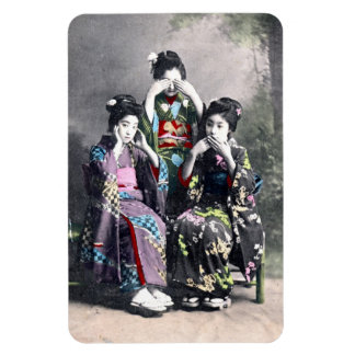 悪話なし座る（1910年） マグネット