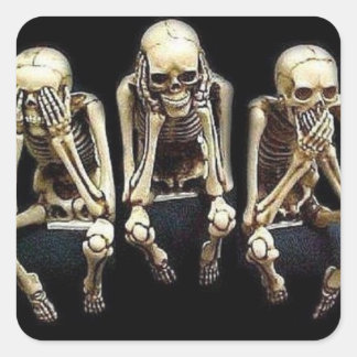 悪話を聞かない スクエアシール