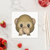 悪話猿なし – Emoji スタンダードカクテルナプキン (インサイチュ)
