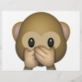 悪話猿なし – Emoji チラシ (正面)