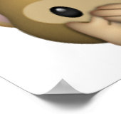 悪話猿なし – Emoji ポスター (角)