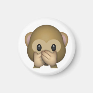 悪話猿なし – Emoji マグネット