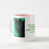 悪賢いうわさ ツートーンマグカップ (正面左)