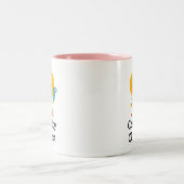 悪賢いひよこのマグ ツートーンマグカップ (中央)