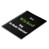 悪賢いジャーナル ノートブック (左側)