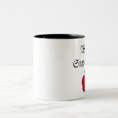 悪賢いステップ母 ツートーンマグカップ (中央)