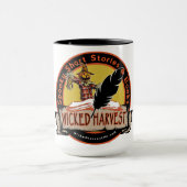 悪賢い収穫MIのロゴのマグ マグカップ (中央)