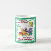 悪賢い女性 コーヒーマグカップ (中央)