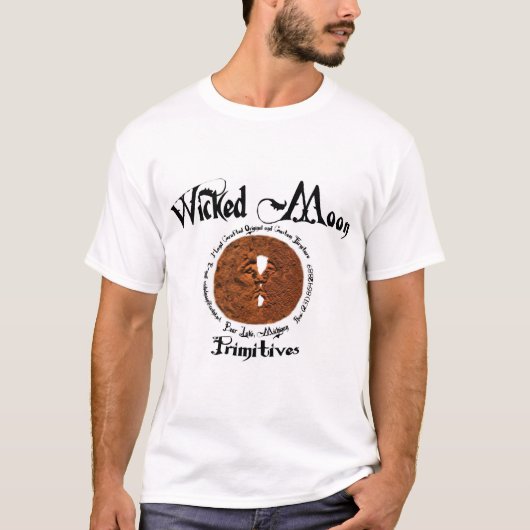 悪賢い月の原住民の接吻 Tシャツ (正面)