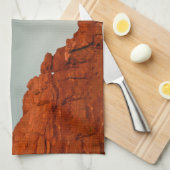 悪賢い月 キッチンタオル (四つ折り)