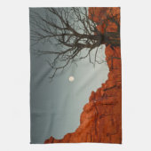 悪賢い月 キッチンタオル (縦)