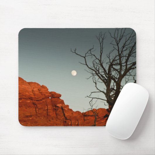 悪賢い月 マウスパッド (マウス)