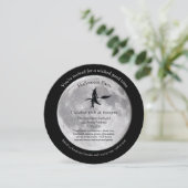 悪賢い月-円のハローウィンパーティの招待状 招待状 (スタンド正面)