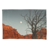 悪賢い月 枕カバー (正面左)