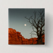 悪賢い月 缶バッジ (正面)