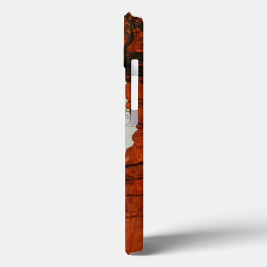 悪賢い月 Case-Mate iPhoneケース (裏面 / 左)