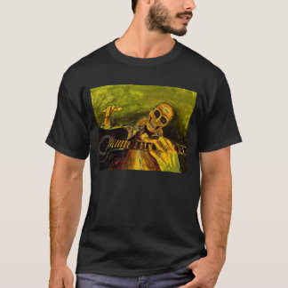 悪賢い骨組ギター奏者 Tシャツ