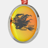 悪賢い魔法使いのオーナメント メタルオーナメント (左)