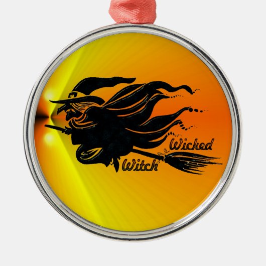 悪賢い魔法使いのオーナメント メタルオーナメント (正面)