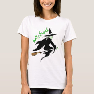 悪賢い魔法使いの緑のタンクトップ Tシャツ
