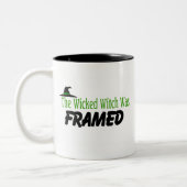 悪賢い魔法使いは組み立てられました ツートーンマグカップ (左)