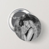 悪賢い魔法使いボタン 缶バッジ (正面&裏面)