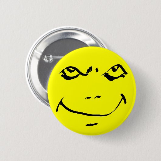 悪賢い 缶バッジ (正面&裏面)