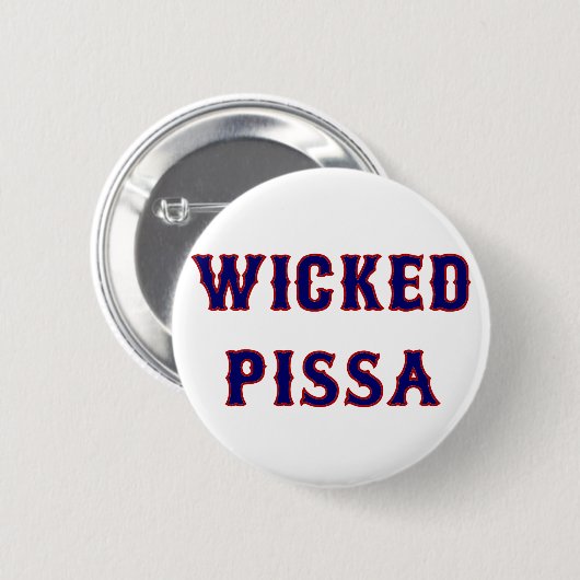 悪賢いPissa 缶バッジ (正面&裏面)