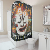 悪質なSIDのカソウレバーウィットティエ・アラスカ シャワーカーテン (インサイチュ)