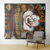 悪質なSIDのカソウレバーウィットティエ・アラスカ タペストリー (インサイチュ(横))