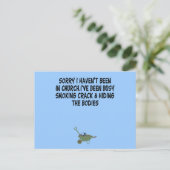 悪趣味な悪ふざけ ポストカード (スタンド正面)