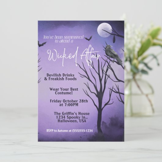 悪辣な関係への招待 招待状 (スタンド正面)