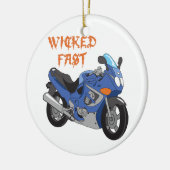 悪速い セラミックオーナメント (左)