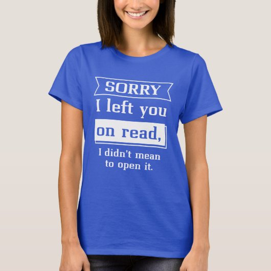 悪離れいな読 Tシャツ (正面)