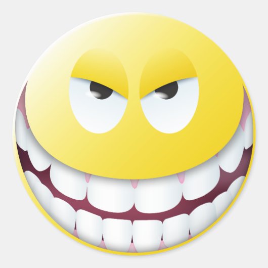 悪顔 ラウンドシール (正面)