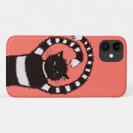 悪風変わり猫 Case-Mate iPhoneケース (裏面(横))