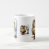 悪髪の日コーヒーマグ コーヒーマグカップ (中央)