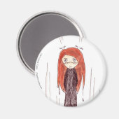 悪髪の日磁石 マグネット (正面/裏面)