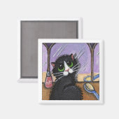 悪髪の日磁石 マグネット (正面/裏面)