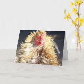 悪髪の日 カード (黄色い花)