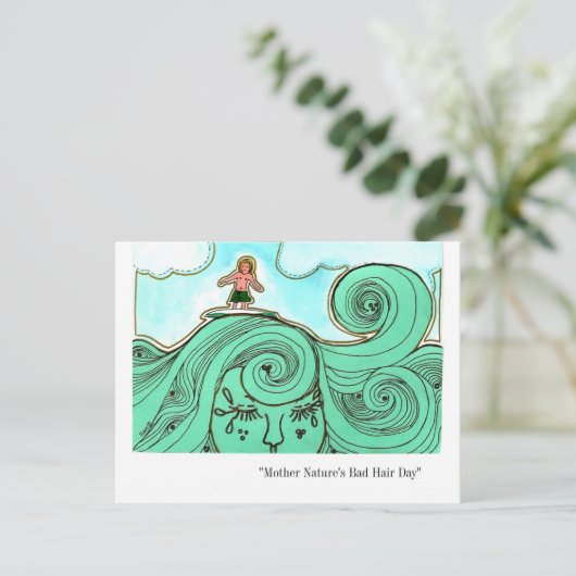 悪髪の日 ポストカード (スタンド正面)