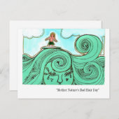 悪髪の日 ポストカード (正面/裏面)