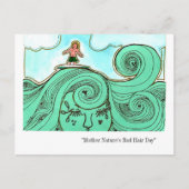 悪髪の日 ポストカード (正面)