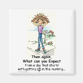 悪髪の日 マグネット (正面)