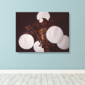 悪魔からのランプ キャンバスプリント (インサイチュ (ウッドフロア))