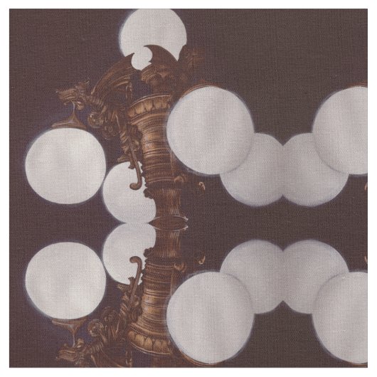 悪魔からのランプ ファブリック (クローズアップ)