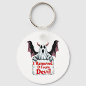 悪魔からDを除去 – Darkファンタジーゴシック キーホルダー (正面)