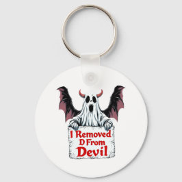 悪魔からDを除去 – Darkファンタジーゴシック キーホルダー