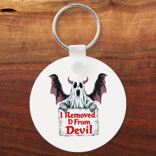 悪魔からDを除去 – Darkファンタジーゴシック キーホルダー (正面)